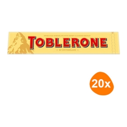 Toblerone - Chocoladereep Melk - 20x 100g