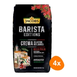 Jacobs - Barista Editions Selektion des Jahres Crema Bella Italia Bonen - 4x 1kg