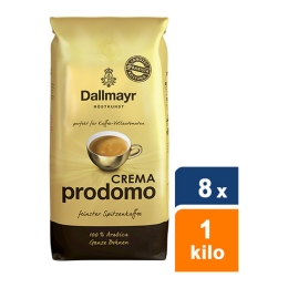 Dallmayr - Crema Prodomo Bonen - 8x 1 kg