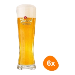 Grolsch - Bierglas "Weizen" 500ml - 6 stuks