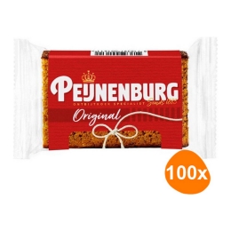 Peijnenburg - Ontbijtkoek (per stuk verpakt) - 100x 28g