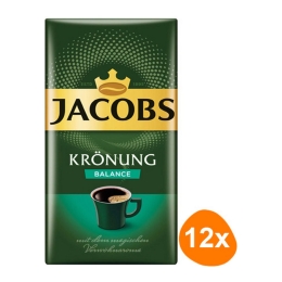 Jacobs - Krönung Balance Gemalen Koffie - 12x 500g