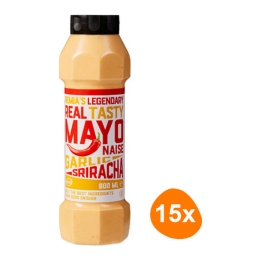 Remia - Legendary Real Tasty Mayonaise Garlic Sriracha - 15x 800ml