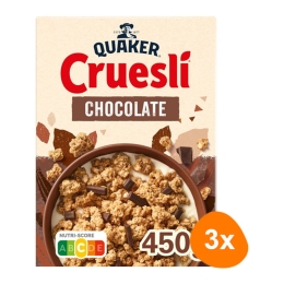 Quaker - Cruesli Cho­co­la­de - 3x 450g
