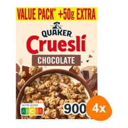 Quaker - Cruesli Cho­co­la­de - 4x 900g