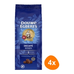 Douwe Egberts - Décafé Bonen - 4x 500g