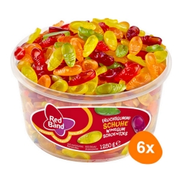 Red Band - Winegum Schoentjes - 6x 500 stuks