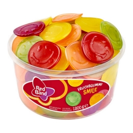 Red Band - Winegum Smiles  - 6x 100 stuks