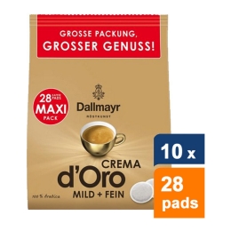 Dallmayr - Crema d'Oro - 10x 28 pads