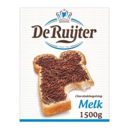 De Ruijter - Chocoladehagel melk - 1,5kg