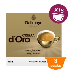 Dolce Gusto - Dallmayr Crema d'Oro - 3x 16 Capsules