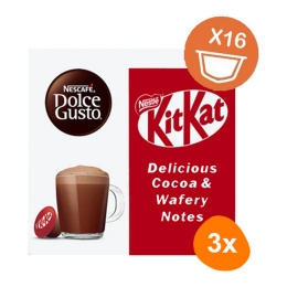 Dolce Gusto - KitKat - 3x 16 Capsules