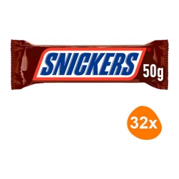 Snickers - Chocoladereep (Single) - 32 Repen