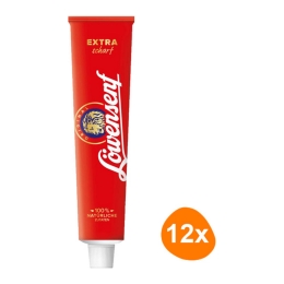 Löwensenf - Mosterd Extra scherp - 12x 200ml 