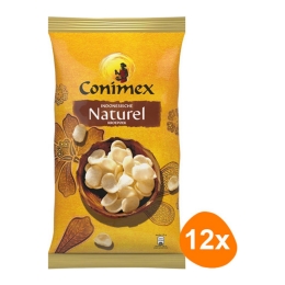 Conimex - Kroepoek Naturel - 12 zakken