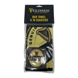 Guinness - Bar Handdoek & Bierviltjes