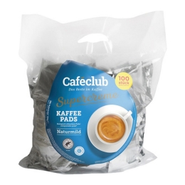 Caféclub - Supercreme Koffiepads Naturmild - 100 pads