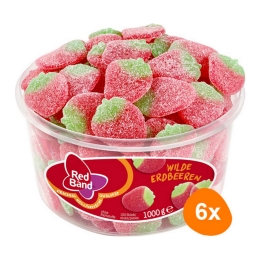 Red Band - Wilde Aardbeien  - 6x 100 stuks