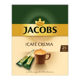 Jacobs - Typ Café Crema Oploskoffie - 25 sticks