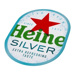 Heineken - Bierviltjes Silver - 400 stuks (4x 100 stuks)