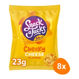 Snack a Jacks - Rijstwafels Cheese - 8x 23g