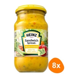 Heinz - Sandwich Spread Pikante Groenten - 8x 303g