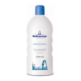 Melkmeisje - Bad & douche Crème Karnemelk - 2ltr