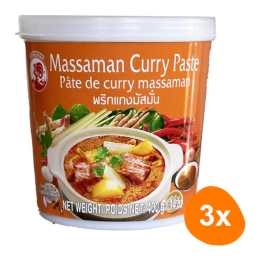 Cock Brand - Matsaman (Massaman) Currypasta - 3x 400g