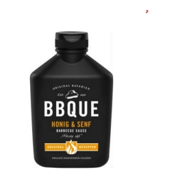 BBQUE - Honing & Mosterd Barbecuesaus - 400 ml