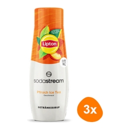 SodaStream - Lipton Ice Tea Perzik Siroop - 3x 440ml