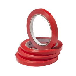 Sluittape | Rood 9 mm x 66 m | 16 stuks