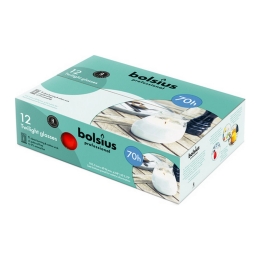 Bolisius - Twilight kaars - Rood - 12 stuks