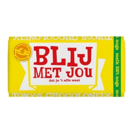 Tony's - Reep - Melk Nogat - Blij met jou - 15 x 180 gram
