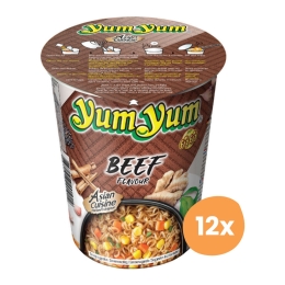 Yum Yum | Rund Noedels Cup | 12 x 70 gram