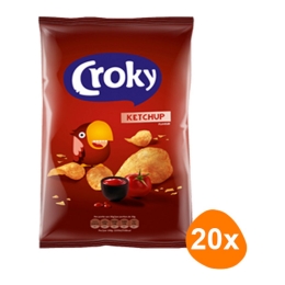 Croky - Ketchup Chips - 20 Minizakjes