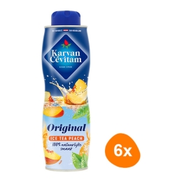 Karvan Cévitam - Ice Tea Peach - 6x 600ml