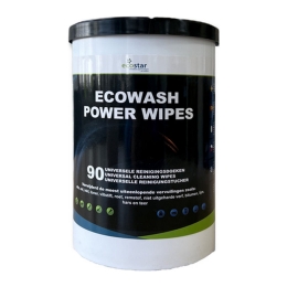 Ecostar - Ecowash Power Wipes Pot - 90 stuks