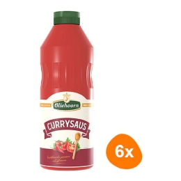 Oliehoorn - Currysaus - 6x 900ml