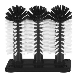 Bar Professional - Prof Glazenspoelborstel 3-delig - Per stuk