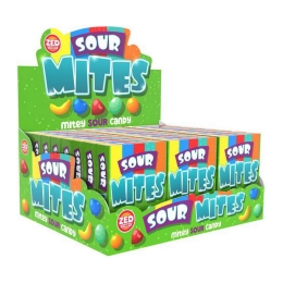 Zed Candy - Mites Sour Pocket Box - 24 stuks