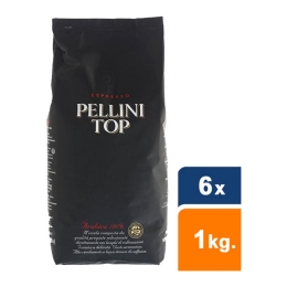 Pellini - TOP 100% arabica Bonen - 6x 1 kg