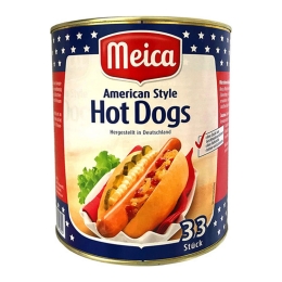 Meica - American Style Hot Dogs - 33 worstjes