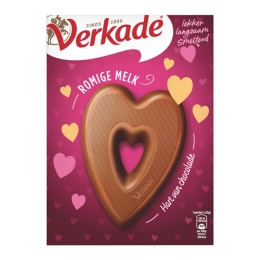 Verkade - Hart van Chocolade Melk - 135g