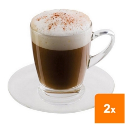 Scanpart - Cappuccino Kop en schotel - 2x32cl 
