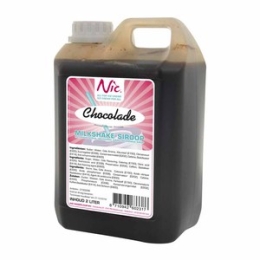 Nic - Milkshakesiroop Chocolade - 2 liter