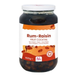 Nic - Rum Rozijnen Fruitcocktail - 920 gram