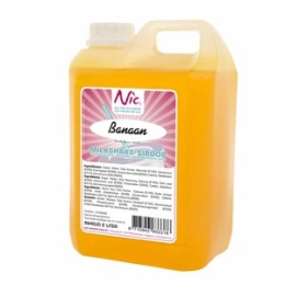 Nic - Milkshakesiroop Banaan - 2 liter