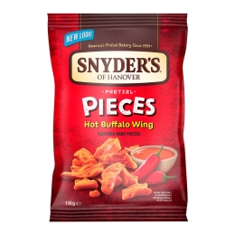 Snyder's of Hanover - Soh Hot Buffalo Wing Pretzel Pieces - 10 x 110 gram