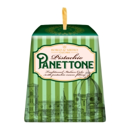 Borgo de' Medici - Pistachio Panettone - 24 x 100 gram