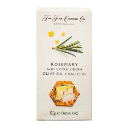 The Fine Cheese Company - Rosemary & Olive Oil Crackers Doos - 6 x 125 gram